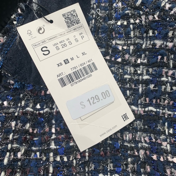 Zara tweed blazer - Picture 5 of 5